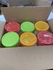 1 Cup Plastic Food Storage Containers with Screw on Lids, 12 pc - Thumbnail 3