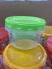 1 Cup Plastic Food Storage Containers with Screw on Lids, 12 pc - Thumbnail 4
