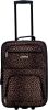 Rockland Leopard Print Carry-On Suitcase - Thumbnail 1