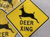 4 Pack Deer Crossing Signs - Thumbnail 2