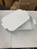 Unilives Ceramic Baking Dish With Lid, 9x13 - Thumbnail 3