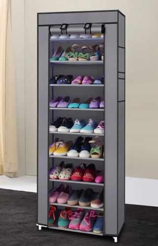 9 Tier Non-Woven Fabric Shoe Rack - Lot 525