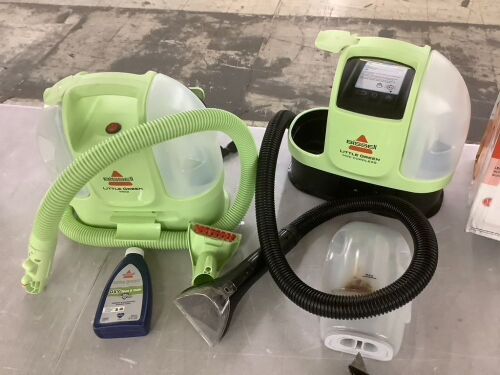 Bissell Little Green Mini & Mini Cordless Carpet Cleaners - Lot 562JF