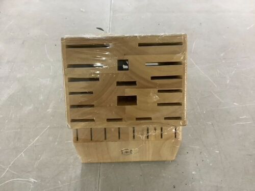 25 Slot Knife Block - Lot 567JF