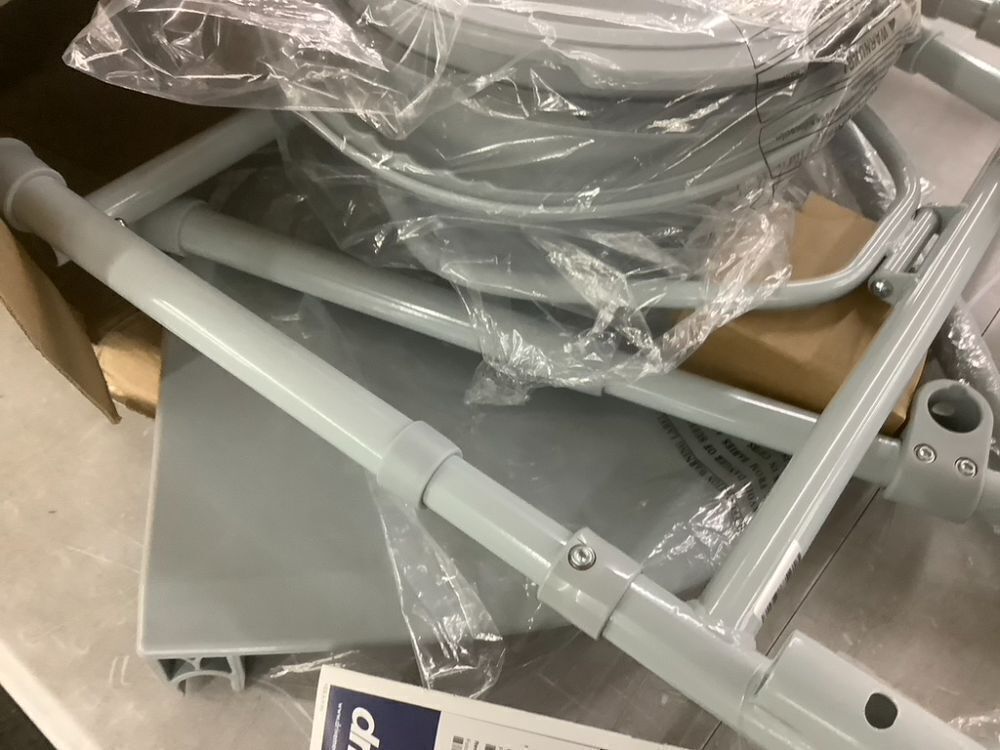 Drive Medical Folding Steel Bedside Commode Chair - Image 6 - Lot 572