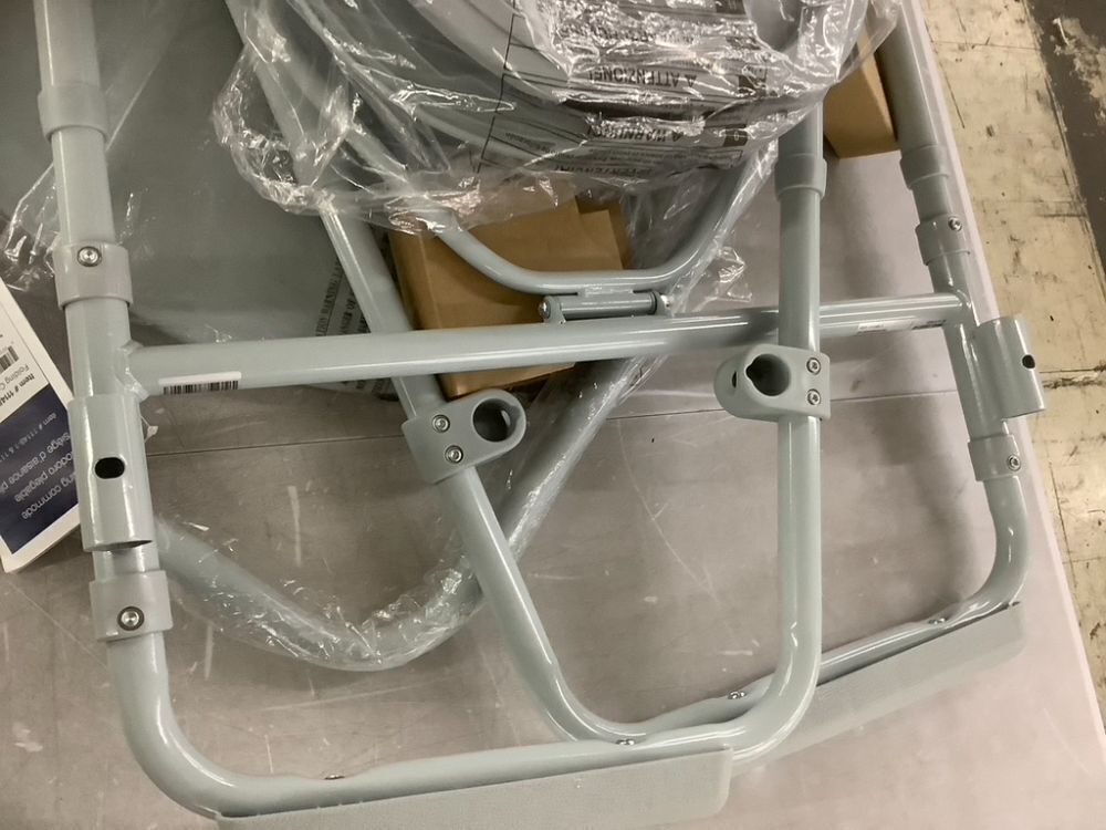 Drive Medical Folding Steel Bedside Commode Chair - Image 8 - Lot 572