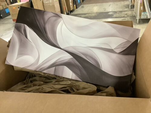 Abstract Wall Art 19.5" x 39.5" - Lot 575