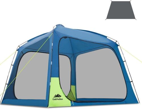 OakPedion 10' x 10' Camping Screened Mesh Canopy Tent - Lot 577
