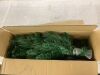Set of 2 Pre-Lit Pathway Christmas Trees w/ Pine Cones, Timer - 24.5in - Thumbnail 2