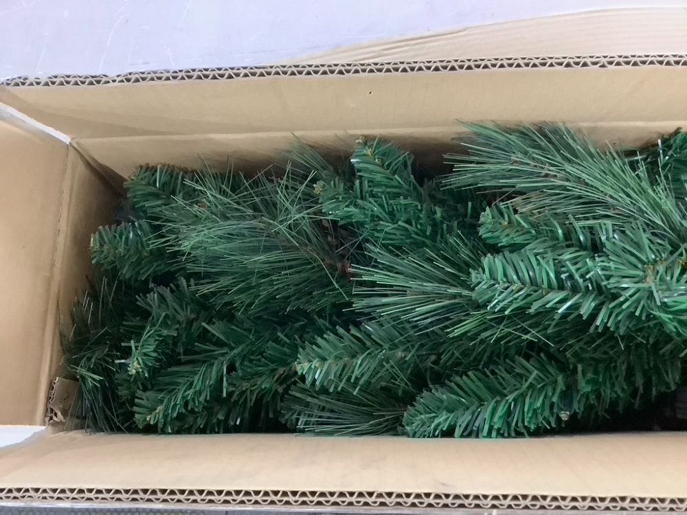 Set of 2 Pre-Lit Pathway Christmas Trees w/ Pine Cones, Timer - 24.5in - Image 4 - Lot 600