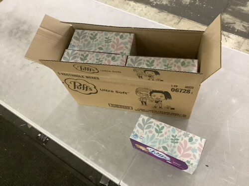 Puffs Ultra Soft Facial Tissues, 8 ct - Lot 665JF