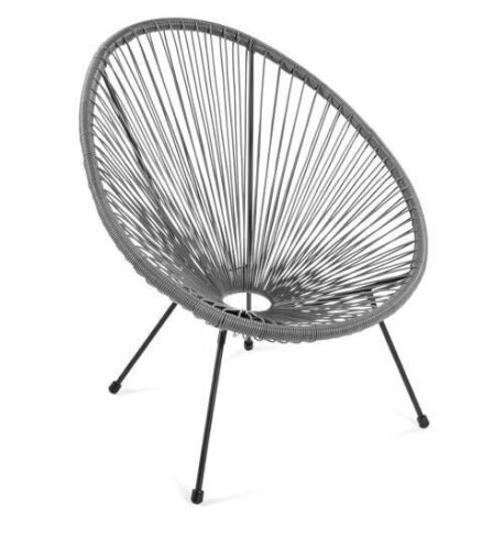 Woven Rope Patio Chairs, Set of 2 - Lot 683