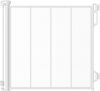 Spaceany Reinforced Retractable Baby Gate 45" Wide - Thumbnail 1