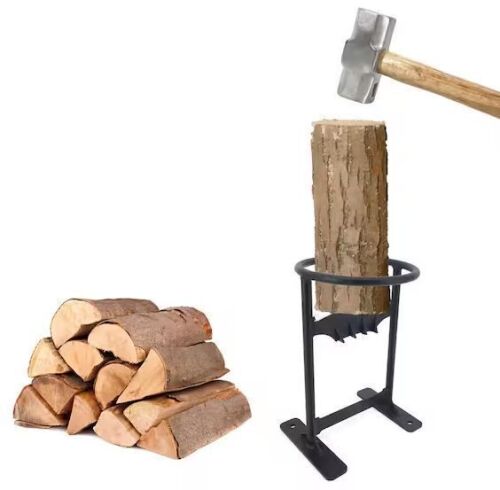 Yard Elements Heavy-Duty Firewood Safety Splitter - Lot 713JF