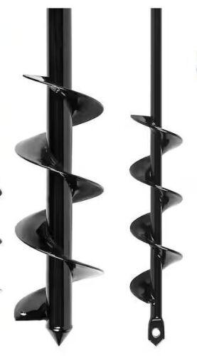 2-Piece Long Reach Garden Auger Drill Bit Set (3/8 in. Drive) - Lot 717JF