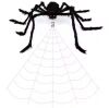 59 in. Halloween Giant Spider with 200 in. Triangular Spider Web - Thumbnail 1