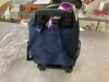 Rockland Roadster 17 in. Rolling Backpack, Navy - Thumbnail 3