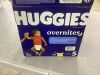 Huggies Overnites Night Time Disposable Diapers, Size 5, 44ct - Thumbnail 2