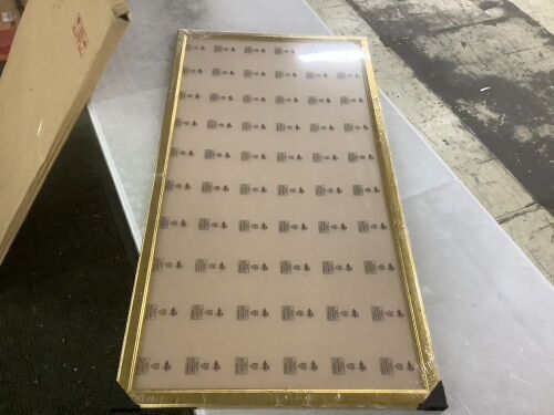 Ornate Gold Frame, 20" x 40" - Blemished - Lot 778