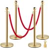 VEVOR Crowd Control Stanchion, Set of 4 - Thumbnail 1