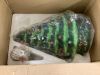 Pre-Lit Ceramic Tabletop Christmas Tree with Lights- 15in - Thumbnail 4