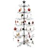 Wrought Iron Christmas Tree Ornament Display w/ Easy Assembly, Stand - 6ft - Thumbnail 1