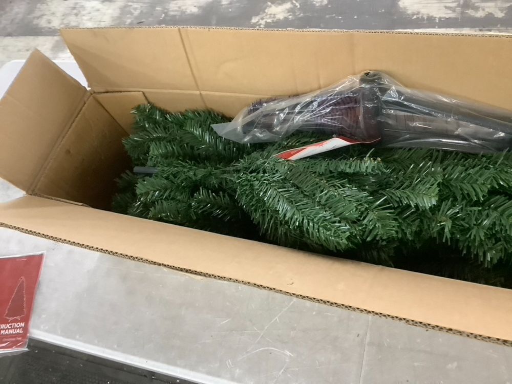 6' Unlit Artificial Green Spruce Christmas Tree, w/Easy Assembly - Image 4 - Lot 797