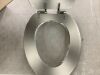 Silver Toilet Seat - Missing 2 Screws - Thumbnail 4