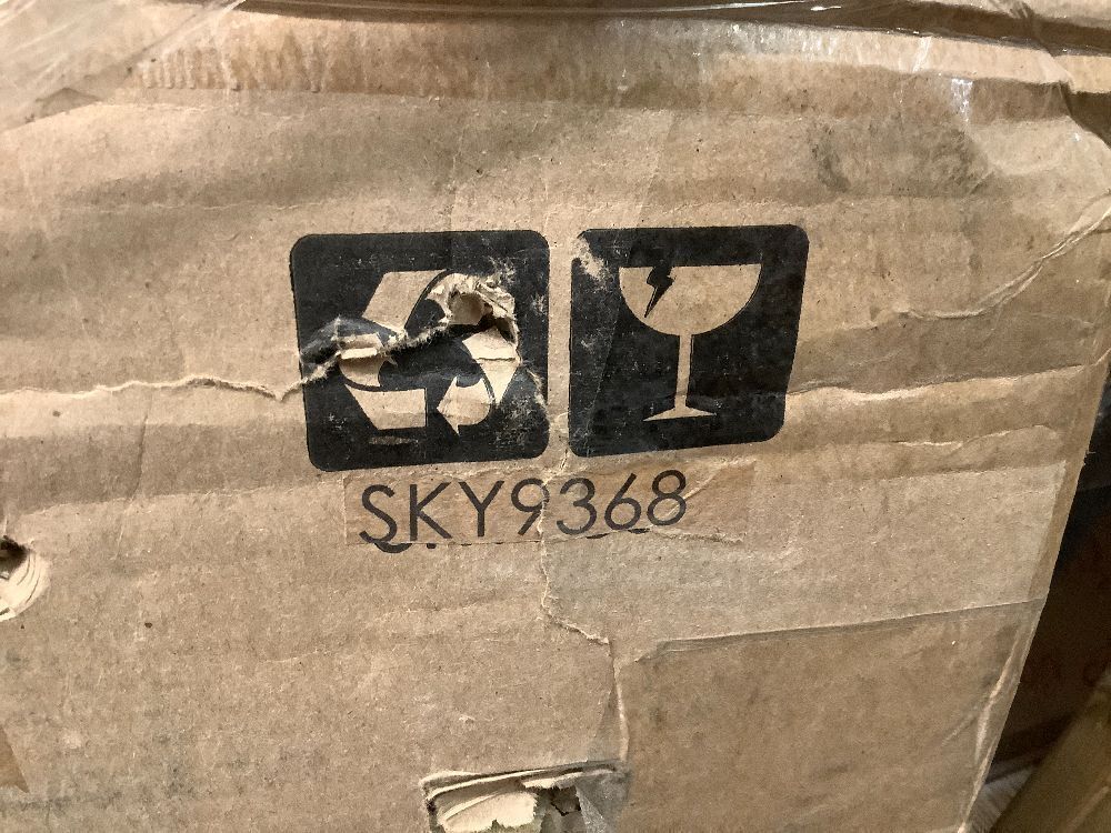 Mid-Century Modern Round Dining Table w/ Adjustable Feet - 35.5in - Image 3 - Lot 8949