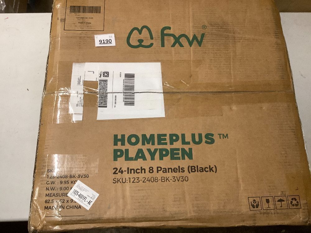 FXW Homeplus Unleashed Indoor Dog Playpen - Stress-Free and Safe Play, Heavy Duty 24 Inch 8 Panels Dog Pen for Puppy and Small Dogs - Image 5 - Lot 8959