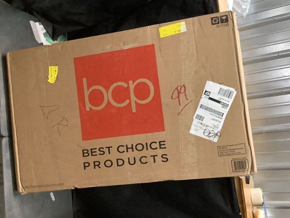 3-Piece Modern Square Dining Set w/ Storage Rack - Image 2 - Lot 9181