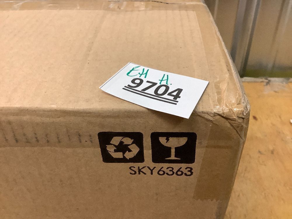 Set of 4 Water Hyacinth Pantry Baskets w/ Chalkboard, Marker - 12in - Image 3 - Lot 9704