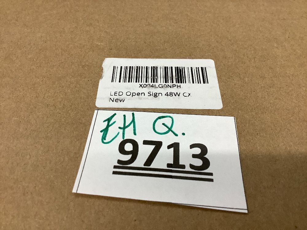 Super Large LED Open Signs for Business with Remote Controlled, 10 Levels Brightness Adjustable Unique Design Super Bright with Chain, High Visibility for Store Bar Retail Shops Salon Office - Image 5 - Lot 9713