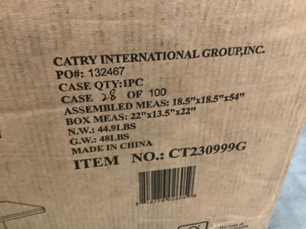 Catry Kasio 6 Level 54" High Modern Cat Tree with Laminated Wood Condo,Replaceable Scratching Posts,Removeable Washable Beds, Self Grooming Brush and Toys.(Light Gray) - Image 4 - Lot 9741