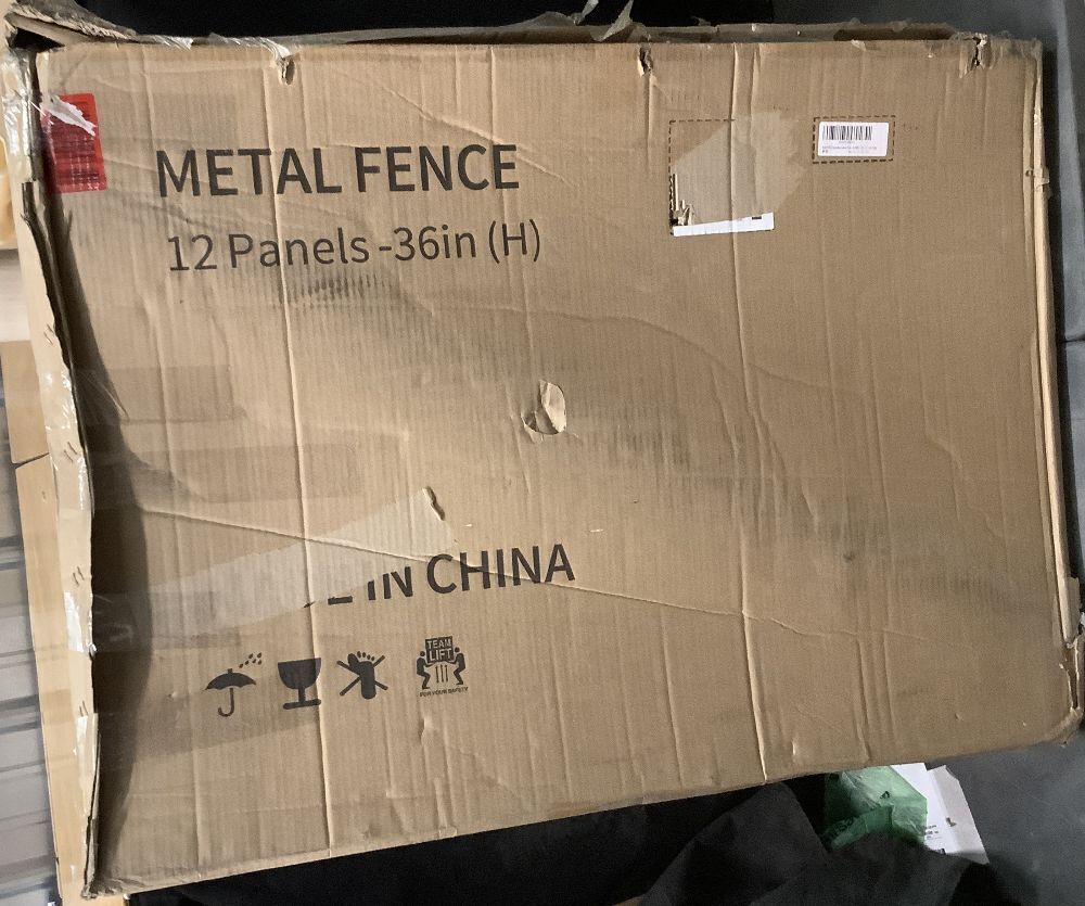 INJOPEXI Decorative Garden Fence 12 Panels 23.6ft (L)×36in (H) Garden Fences with 12 Panels Rustproof Wire No Dig Rabbit Animal Barrier Fencing Rabbit Dog Fence for Yard Patio Outdoor - Image 3 - Lot 9748