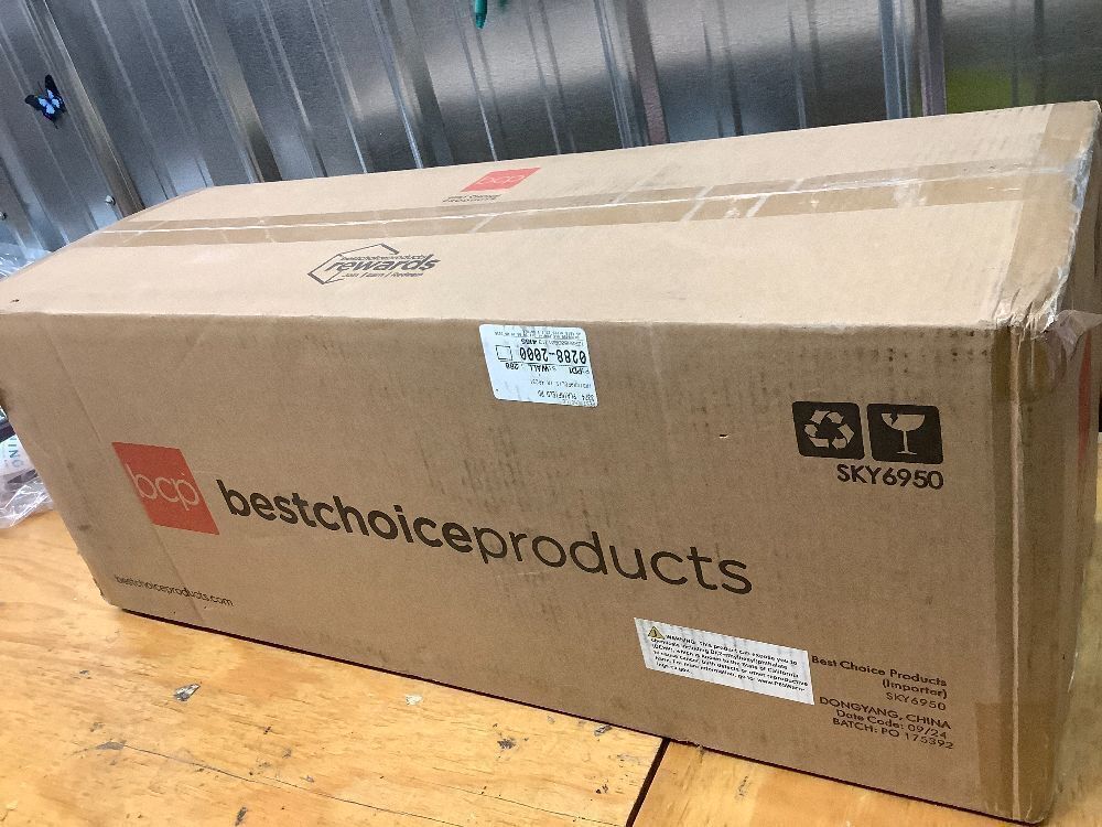 Pre-Lit Partially Flocked Pencil Christmas Tree w/ Pine Cones, Metal Stand - Image 2 - Lot 9771