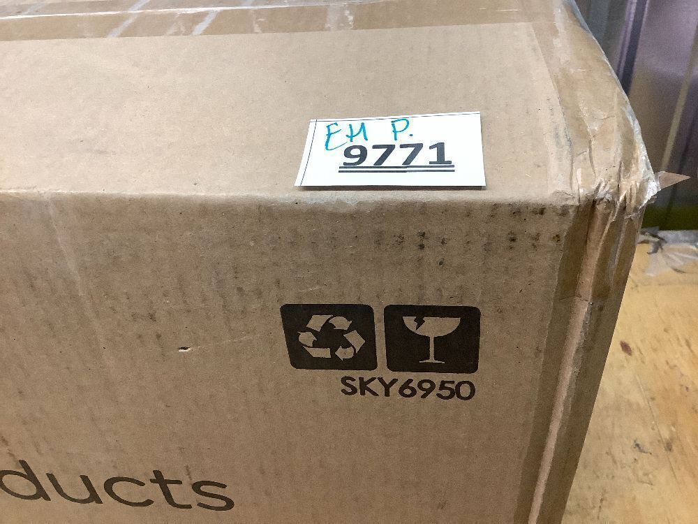 Pre-Lit Partially Flocked Pencil Christmas Tree w/ Pine Cones, Metal Stand - Image 3 - Lot 9771