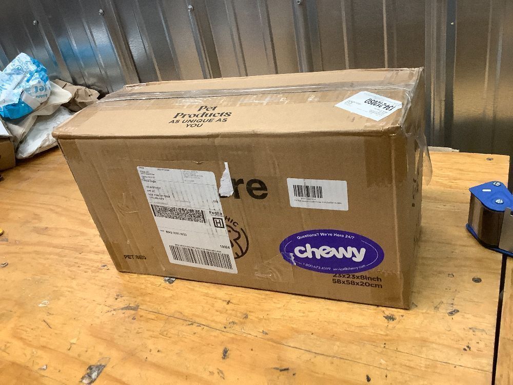 LE SURE Small Dog and Cat Bed - Round Calming Beds, Cute Modern Design with Jacquard Shaggy Plush, Anti-Slip Bottom - Image 3 - Lot 9778