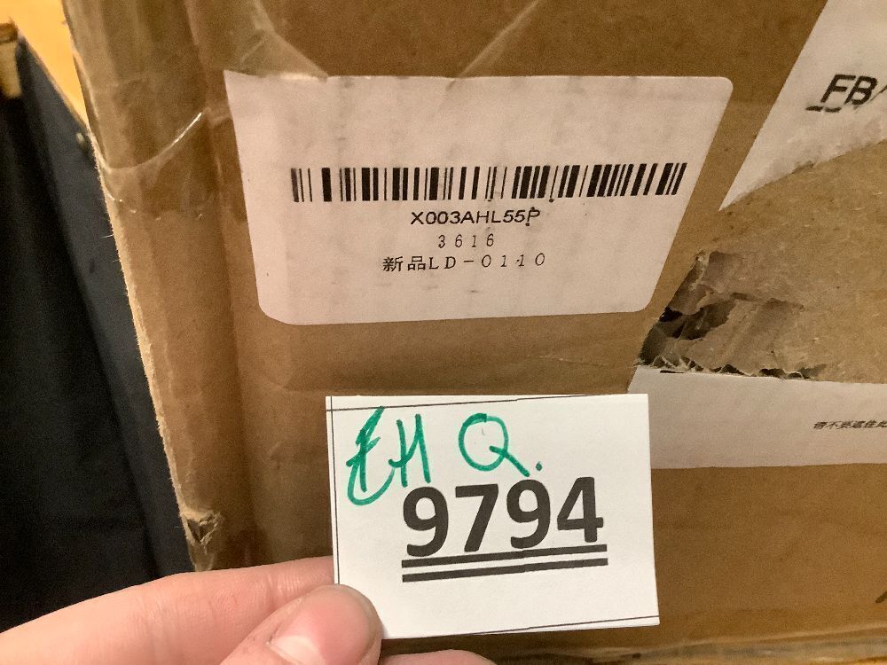 52" Crystal Ceiling Fan with Lights Remote Control, Black Farmhouse Chandelier Fan, Indoor Rustic Fandelier with 5 Reversible Wood Blades for Decorate Living Room Bedroom - Image 4 - Lot 9794