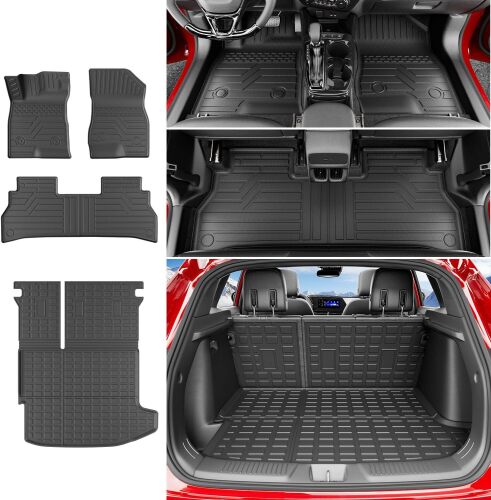 Floor Mat, Trunk Mat Backrest Cargo Liner Floor Liner - Lot 9830