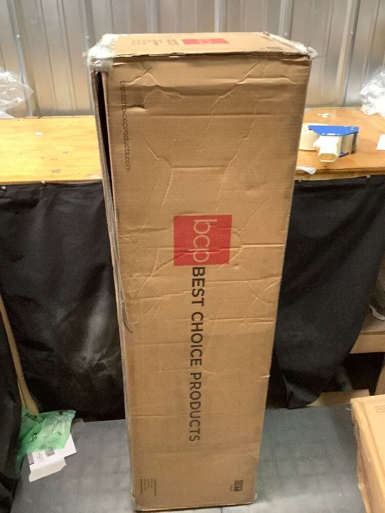 Pre-Lit Flocked Artificial Aspen Noble Fir Christmas Tree w/ Metal Stand - Image 2 - Lot 9866