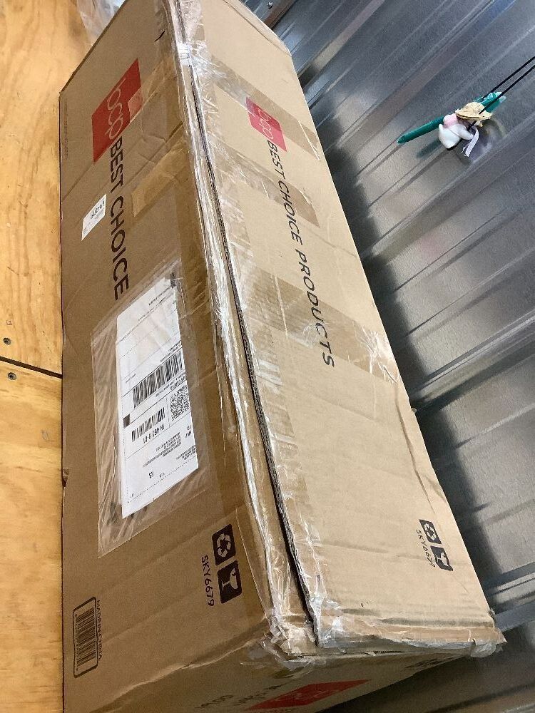 Pre-Lit Artificial Aspen Slim Noble Fir Christmas Tree w/ Metal Stand - Image 2 - Lot 9883