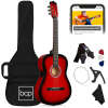 Beginner Acoustic Guitar Set w/ Case, Strap, Extra Strings - 38in - Thumbnail 1