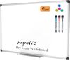 XBoard Magnetic Dry Erase Board/Whiteboard, 36 X 24 Inches, Double Sided White Board,1 Dry Eraser & 3 Dry Erase Markers & 4 Push Pin Magnets - Thumbnail 1