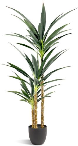 Artificial Tree 4.7Ft Faux Agave Plant - Lot 9908