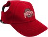 Littlearth NCAA Dog & Cat Baseball Hat, Ohio State Buckeyes, Large - Thumbnail 1
