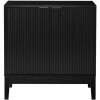 2-Door Reeded Storage Cabinet, Accent Furniture, Sideboard - Thumbnail 1