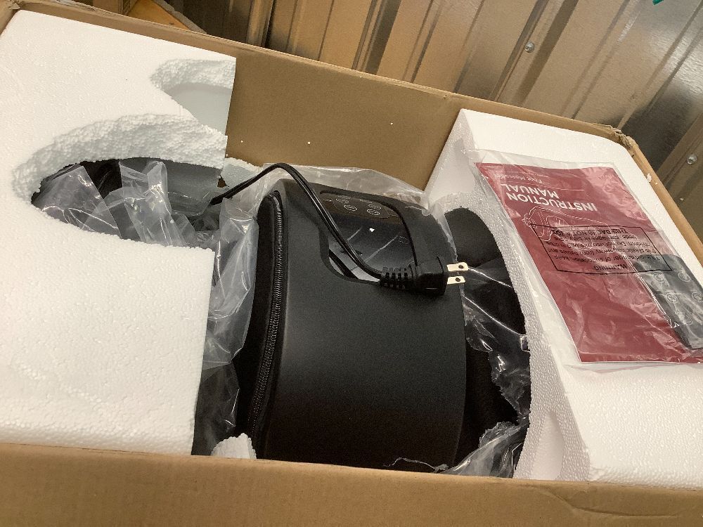 Reflexology Shiatsu Foot Massager w/ High-Intensity Rollers, Remote Control - Image 2 - Lot 185