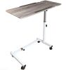 Sigmade Recliner Table, Over The Bed Table with Wheels, Adjustable Width & Height, with Split-Tilt Design & 4 Caster Wheels with Brakes - Thumbnail 1
