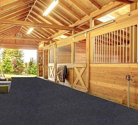 Meitola Horse/Stable Mats - Duty Stall Mats - for Floor Surface/Absorbent mat Lightweight Washable Floor Mat，Back Non-Slip，Keeps Stable Floors Clean and Dry Over time (8' x 8' - Lot 123